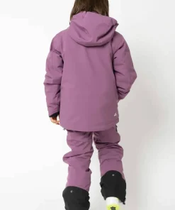 2117 of Sweden Juniors' Light Padded Ski Jacket Lauker Grape New