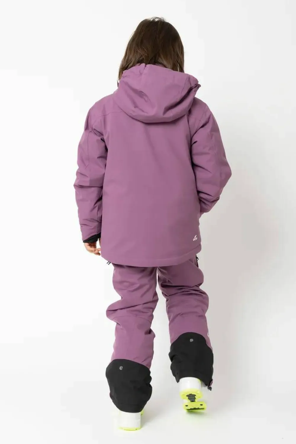 2117 of Sweden Juniors' Light Padded Ski Jacket Lauker Grape New