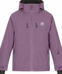 2117 of Sweden Juniors' Light Padded Ski Jacket Lauker Grape New