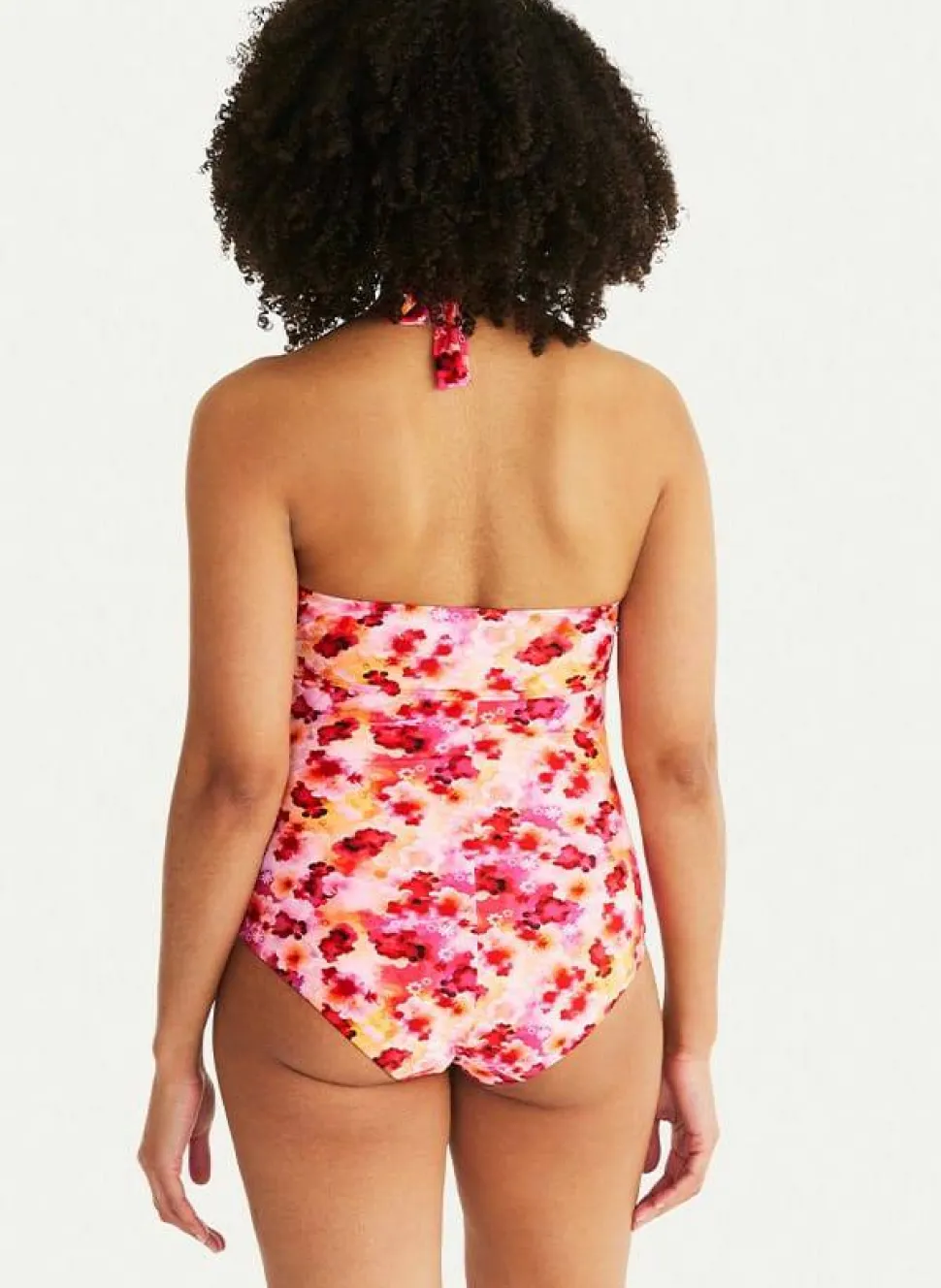 Abecita Women's Haiti Halterneck Swimsuit Pink