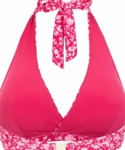 Abecita Women's Maui Halterneck Bikini Bra Pink Lady Discount