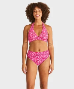 Abecita Women's Maui Halterneck Bikini Bra Pink Lady Discount