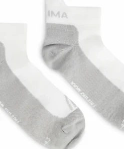 Aclima Ankle Socks 2-Pack White/light Grey
