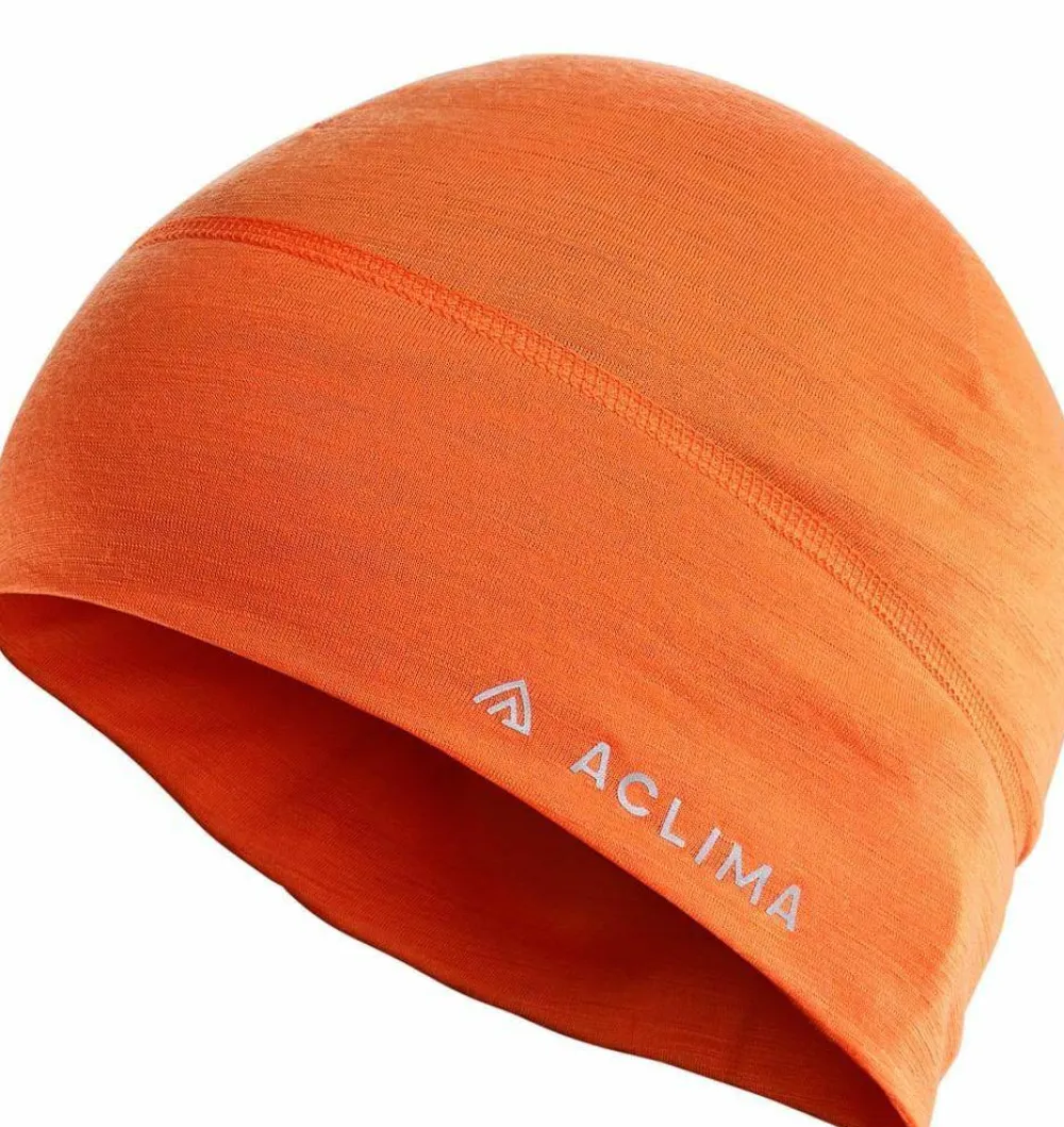 Aclima LightWool 140 Beanie Orange Tiger Online