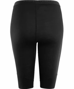 Aclima LightWool Shorts Long Women Jet Black
