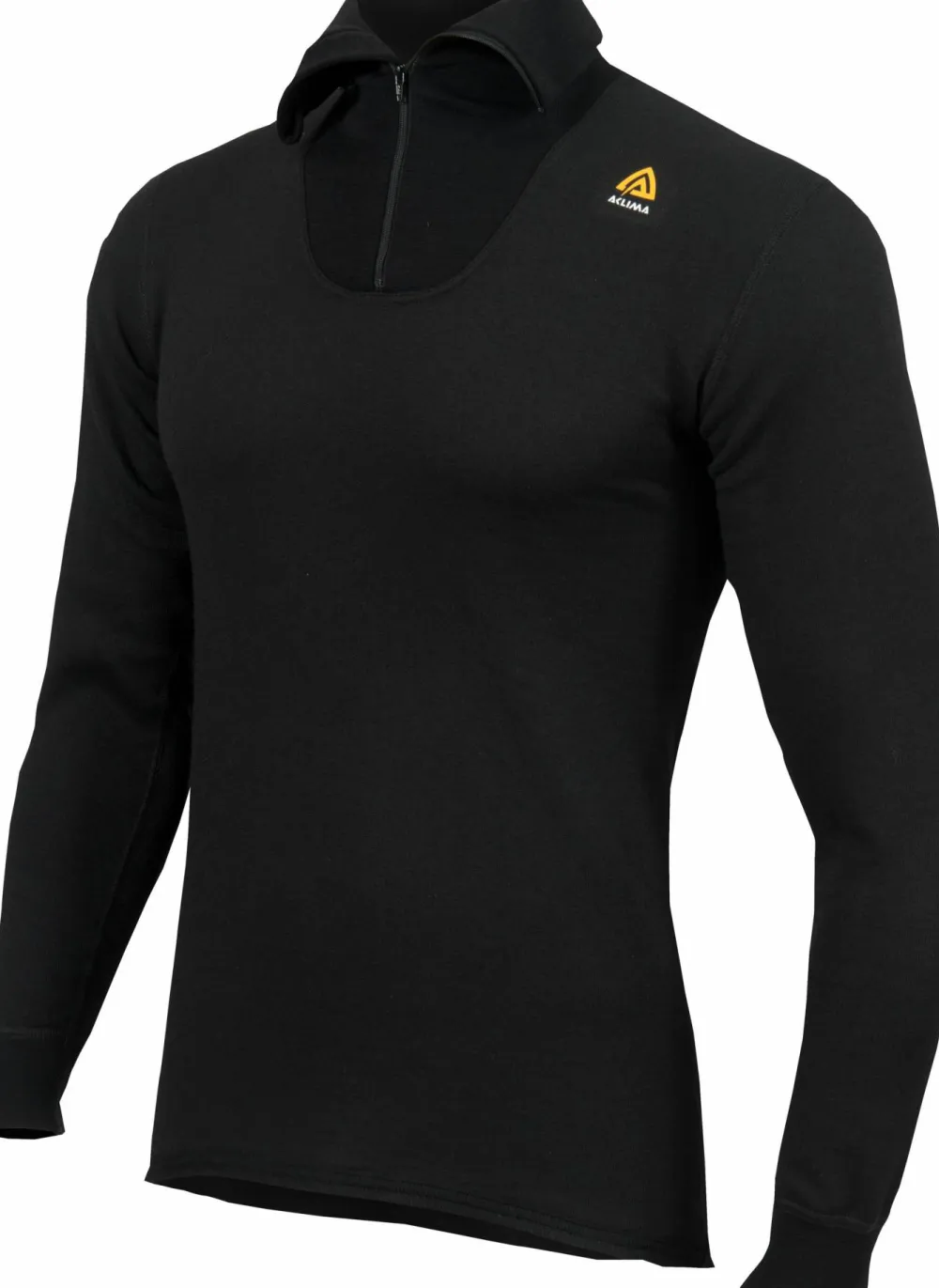 Outlet Men's HotWool Polo with Zip Underställ Herr