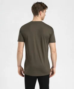 Aclima Men's LightWool 140 Classic Tee Logo Tarmac