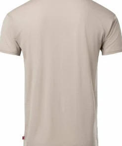 Aclima Men's LightWool 180 Classic Tee Simply Taupe Outlet