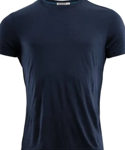 Aclima Men's LightWool Classic T-shirt Navy Blazer