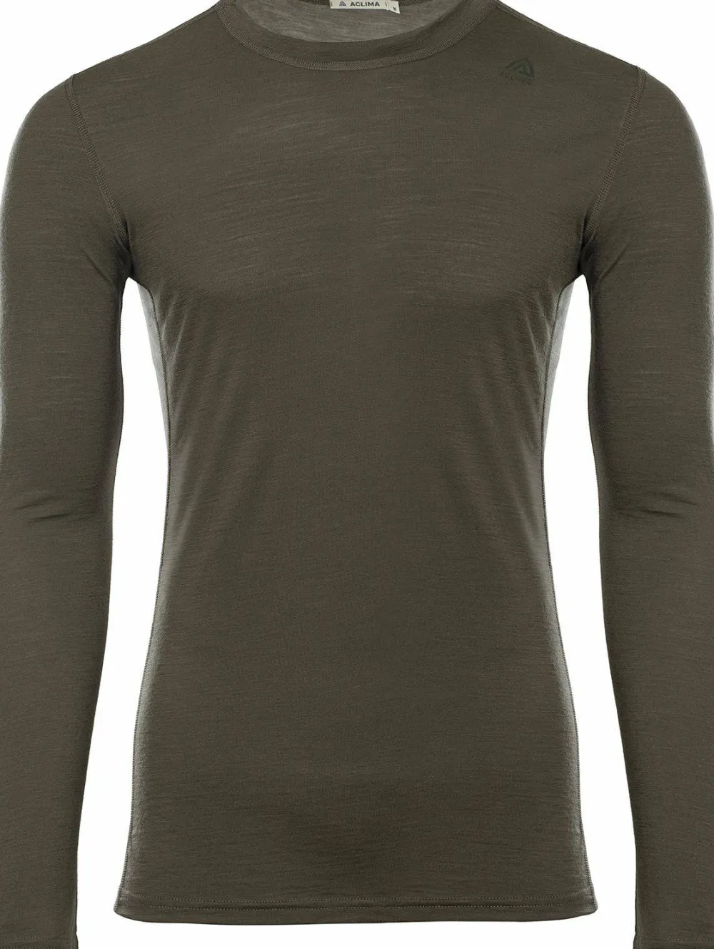 Aclima Men's LightWool Undershirt Long Sleeve Tarmac New