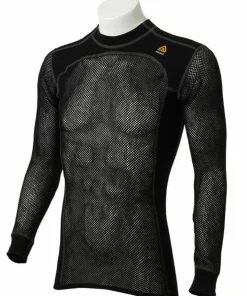 Aclima Men's WoolNet Crewneck Jet Black