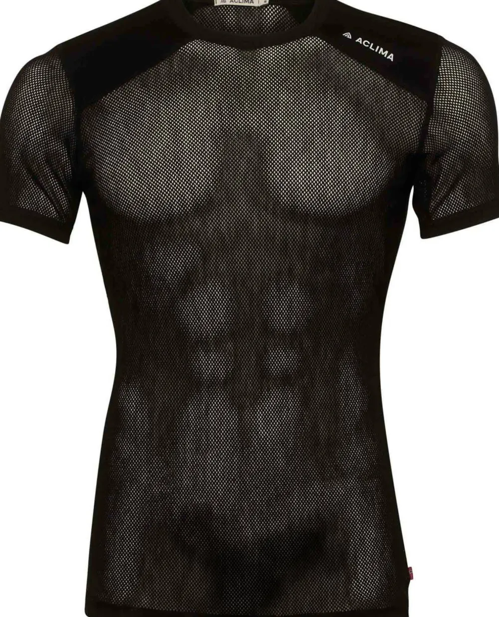 Aclima Men's WoolNet Light T-Shirt Jet Black Best