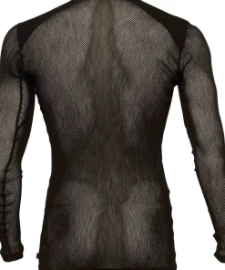 Aclima Men's WoolNet Light Crewneck Jet Black Hot