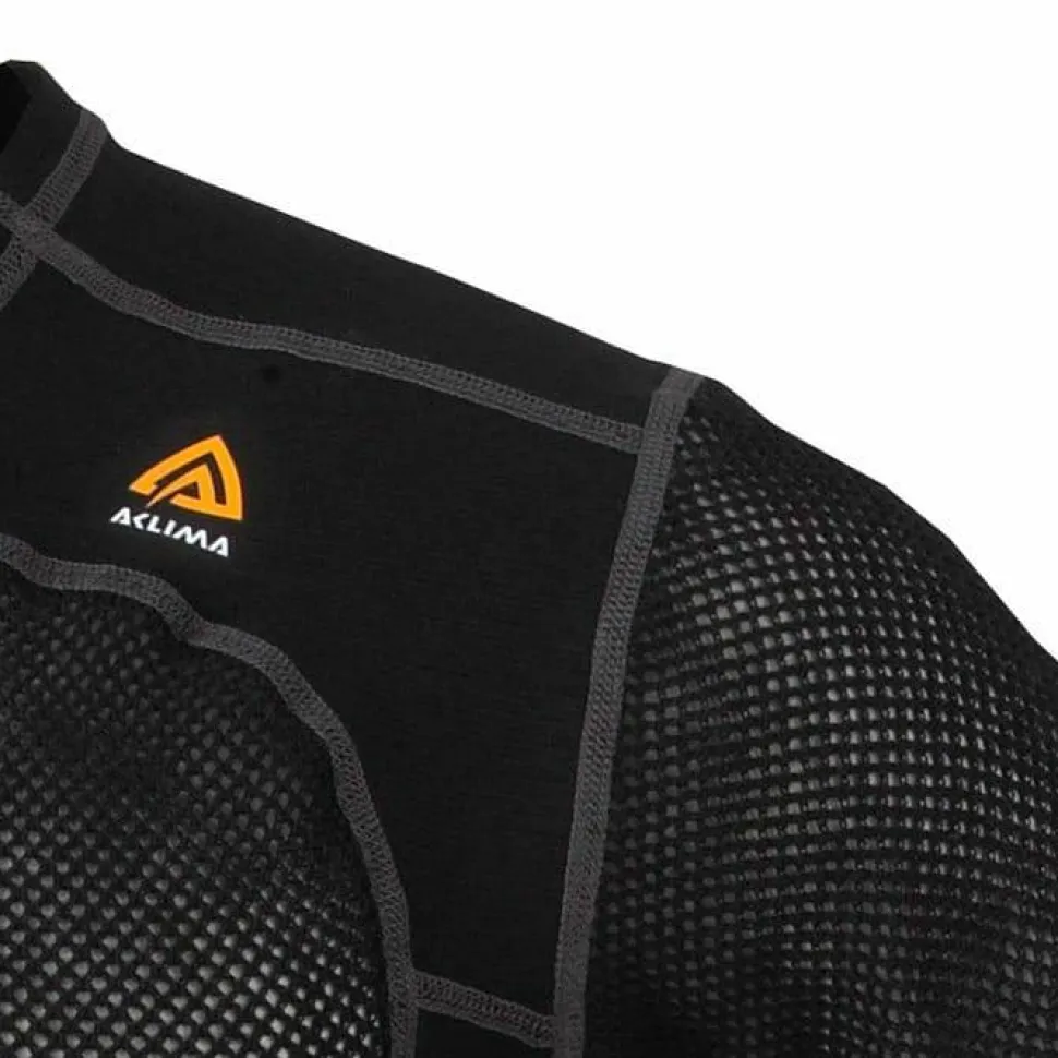 Aclima Men's Woolnet T-Shirt Jet Black