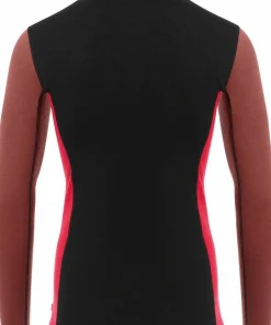 Aclima WarmWool Mock Neck with Zip Man Jet Black/Spiced Apple/Jester Red Jet Black / Spiced Apple / Jester Red Online