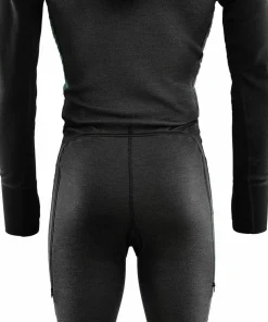 Aclima WarmWool Overall 3/4 Man Marengo/Jet Black/Green Gables