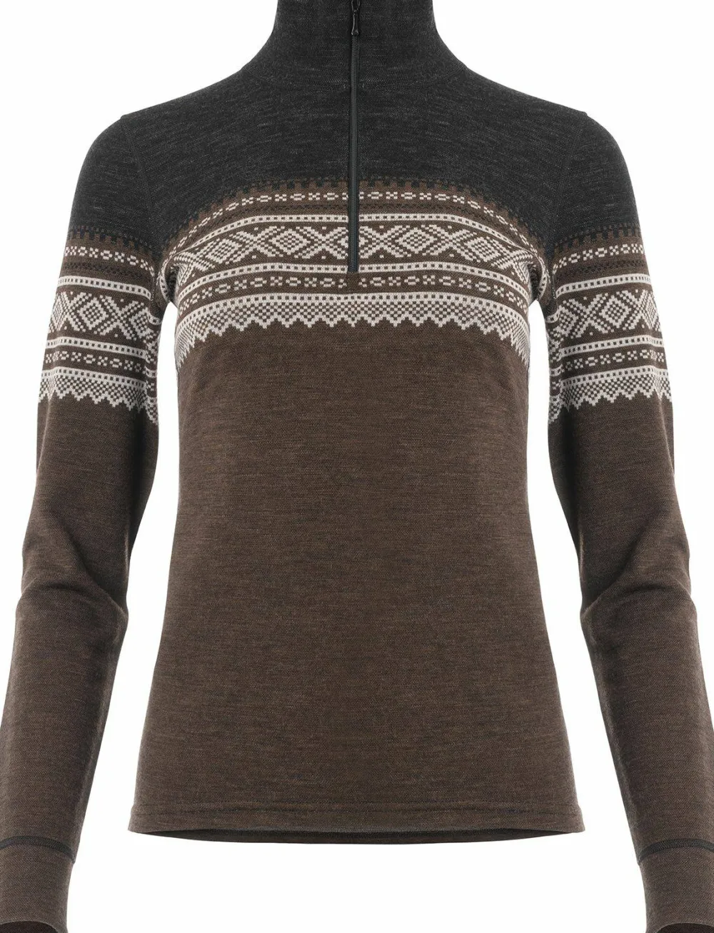 Women's DesignWool Marius Mockneck Skidkläder Dam|Underställ Dam