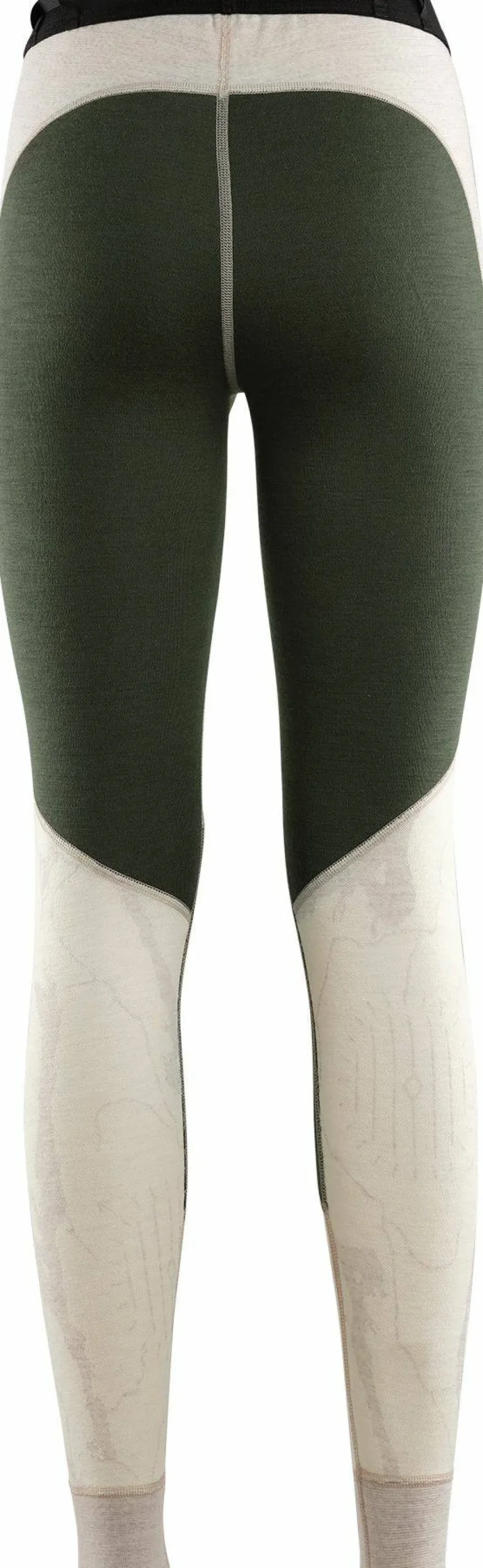 Aclima Women's Lars Monsen Femunden Longs Beige Melange/Olive Night/Femunden Light BeigeMelang/OliveNight/FemundenLight Sale