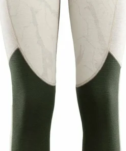 Aclima Women's Lars Monsen Femunden Longs Beige Melange/Olive Night/Femunden Light BeigeMelang/OliveNight/FemundenLight Sale