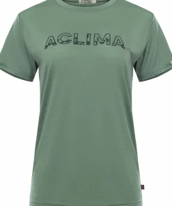 Discount Women's LightWool 140 Classic Tee Logo Fiske