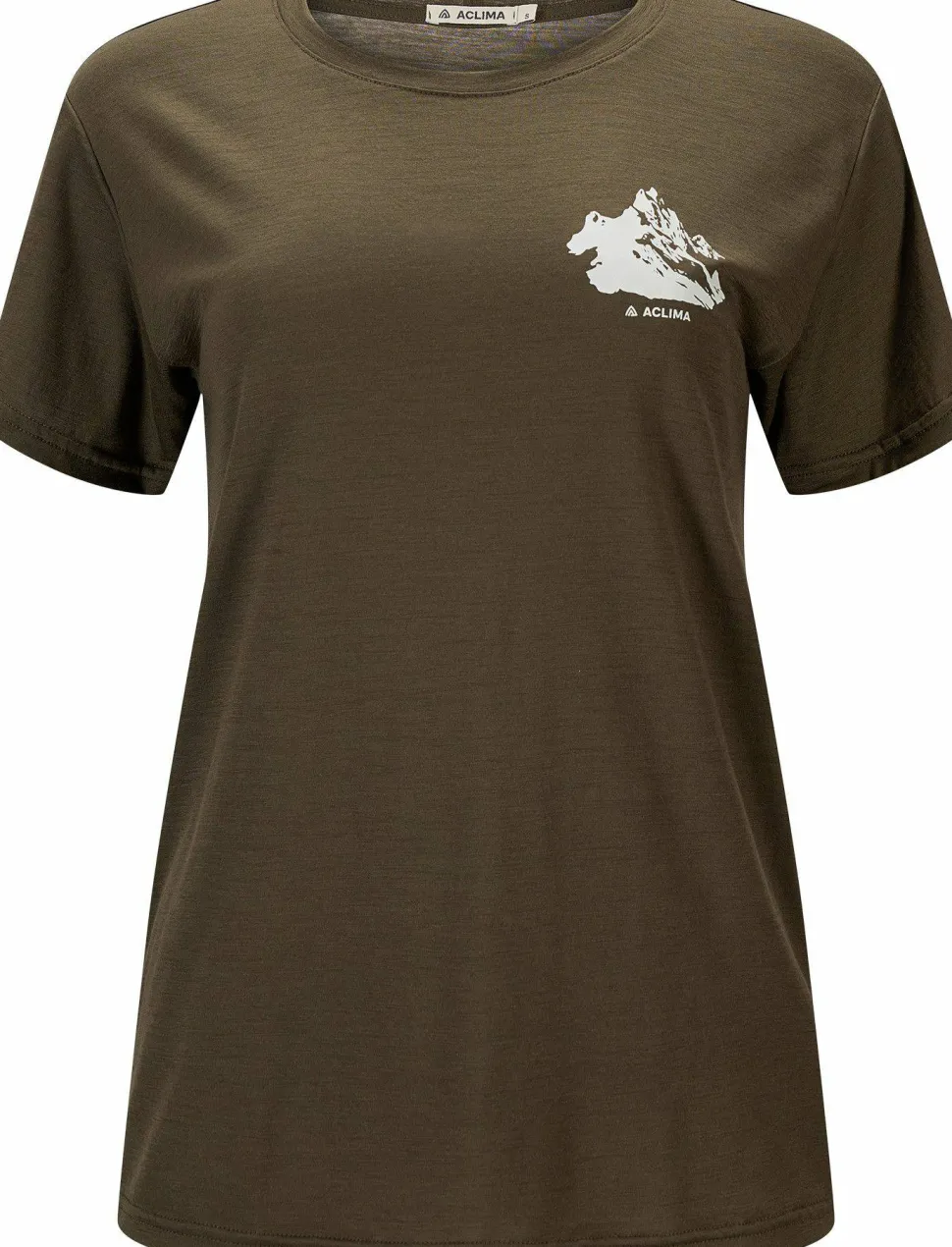 Aclima Women's Lightwool 140 Classic Tee Mountain Tarmac