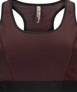 Aclima Women's LightWool 180 Sports Top Chocolate Plum