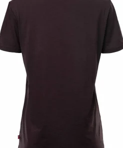 Aclima Women's LightWool 180 Loose Fit Tee Chocolate Plum New