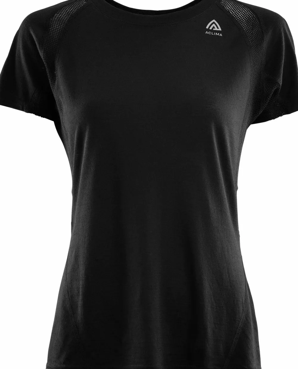 Aclima Women's LightWool Sports T-shirt Jet Black Discount