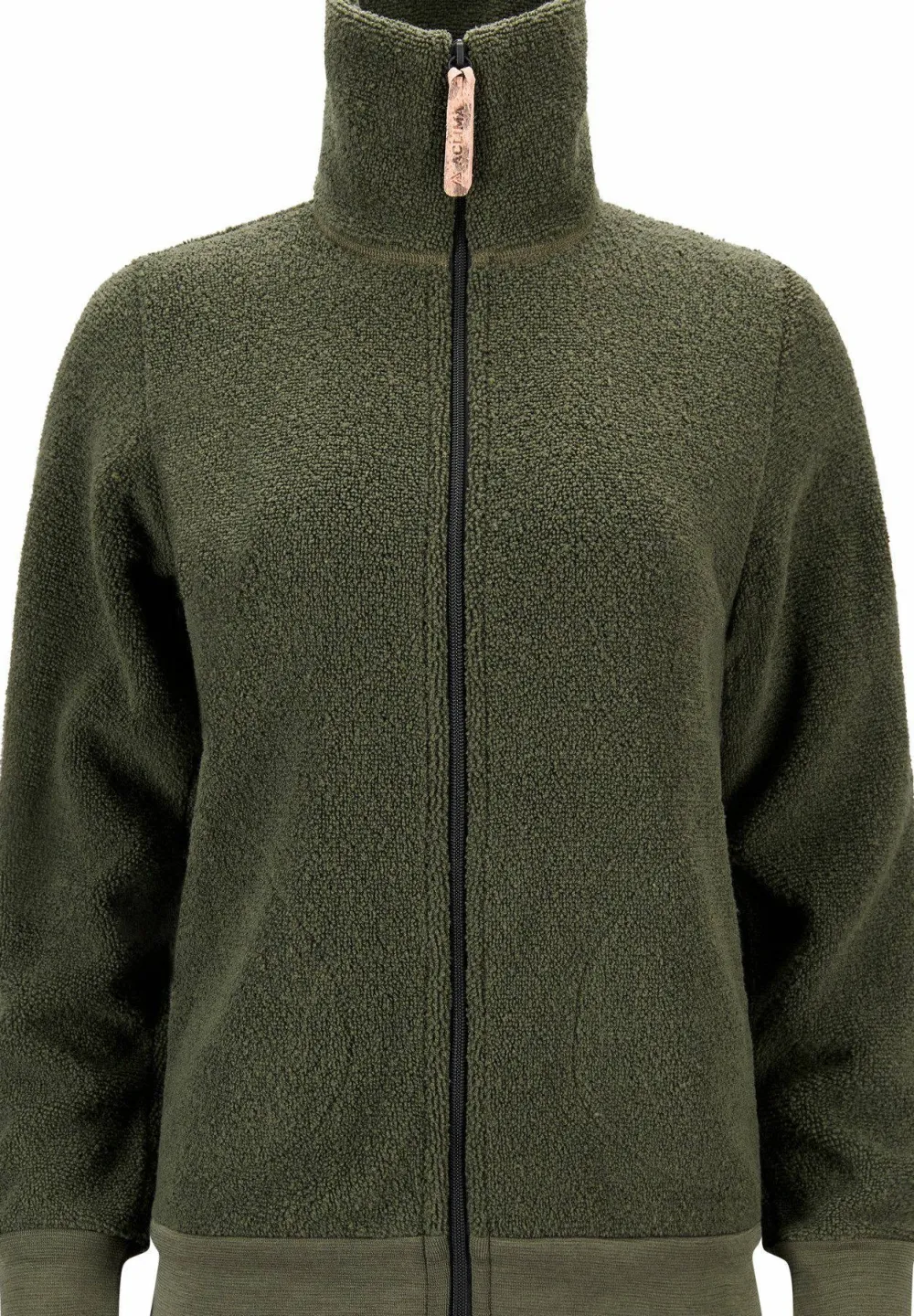 Aclima Women's ReBorn Terry Jacket Olive Melange Online