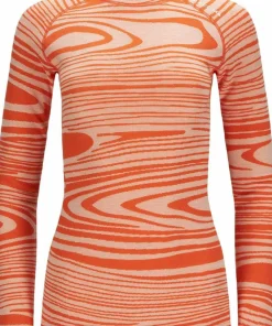 Aclima Women's WarmWool Crewneck Signature Motion