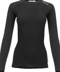 Aclima Women's WarmWool Crewneck Jet Black Online