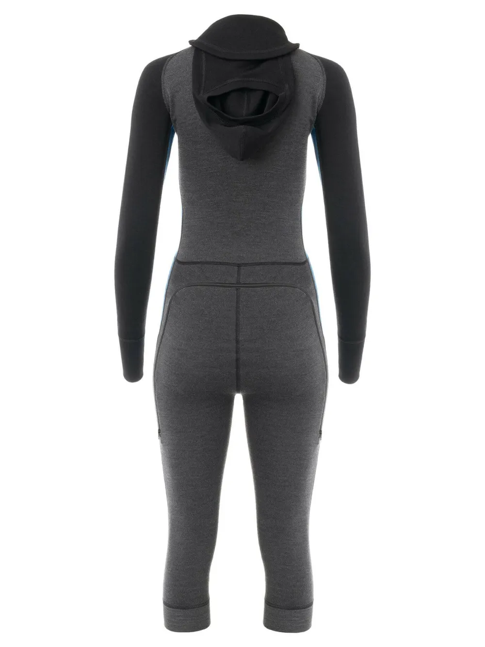 Aclima Women's WarmWool Overall 3/4 Marengo/Jet Black/Corsair