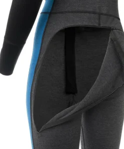 Aclima Women's WarmWool Overall 3/4 Marengo/Jet Black/Corsair