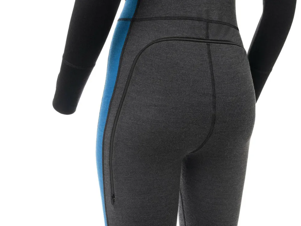 Aclima Women's WarmWool Overall 3/4 Marengo/Jet Black/Corsair