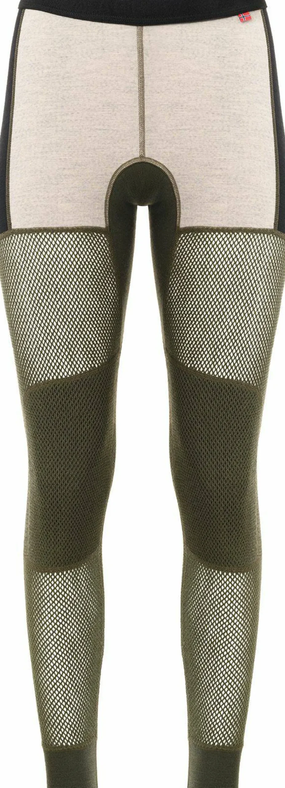 Aclima Women's WoolNet Hybrid Longs Olive Night/Beige Melange/Jet Black Olive Night /Beige Melange /Jet Black Online