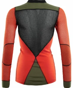 Women's WoolNet Hybrid Crew Neck Underställ Dam