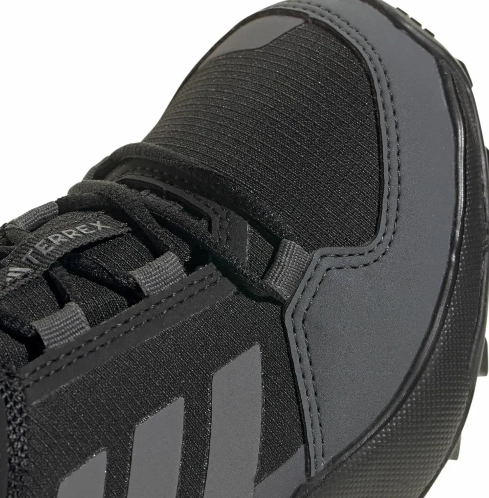 Adidas Kid's Terrex Ax4 Mid RAIN.RDY Hiking Shoes Core Black/Grey Four/Grey Six