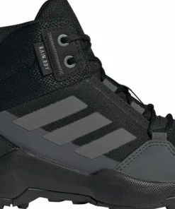 Adidas Kid's Terrex Ax4 Mid RAIN.RDY Hiking Shoes Core Black/Grey Four/Grey Six
