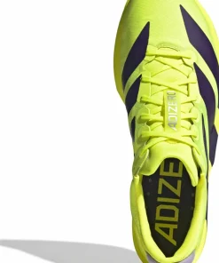 Adidas Men's Adizero Adios 9 Solar Yellow / Aurora Plum / Powder Plum Hot