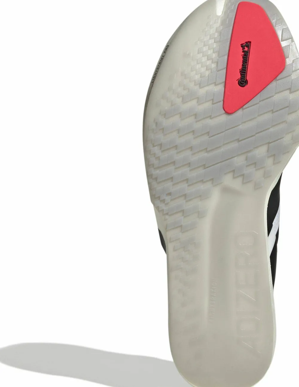 Clearance Men's Adizero Adios 9 Cloud White/Core Black/Lucid Red Löparskor Herr