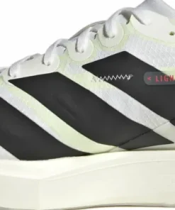 Clearance Men's Adizero Adios 9 Cloud White/Core Black/Lucid Red Löparskor Herr
