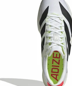 Clearance Men's Adizero Adios 9 Cloud White/Core Black/Lucid Red Löparskor Herr