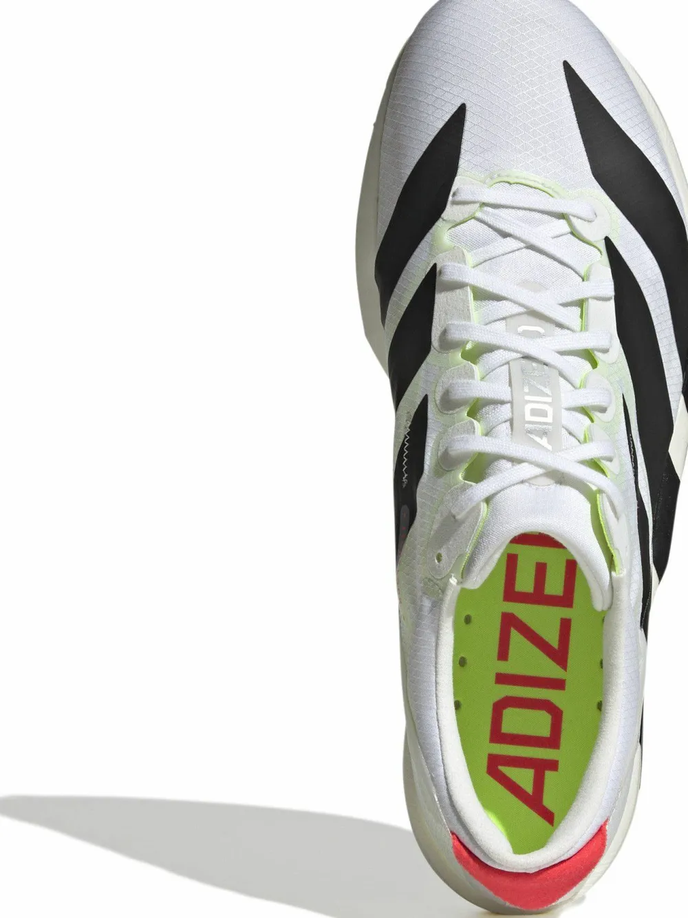 Clearance Men's Adizero Adios 9 Cloud White/Core Black/Lucid Red Löparskor Herr
