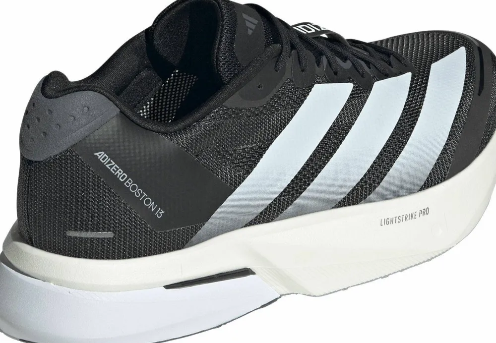 Hot Men's Adizero Boston 13 Core Black/Cloud White/Grey Five Löparskor Herr