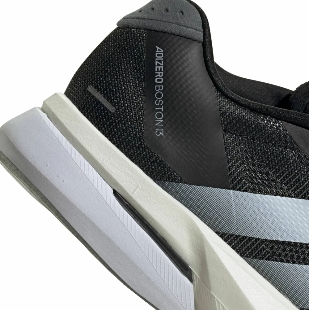 Hot Men's Adizero Boston 13 Core Black/Cloud White/Grey Five Löparskor Herr