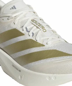 Adidas Men's Adizero Boston 13 Cloud White/Gold Mint/Halsil Best
