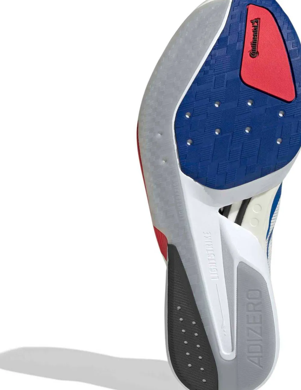 Adidas Men's Adizero Boston 13 Cloud White / Team Royal Blue / Halo Silver