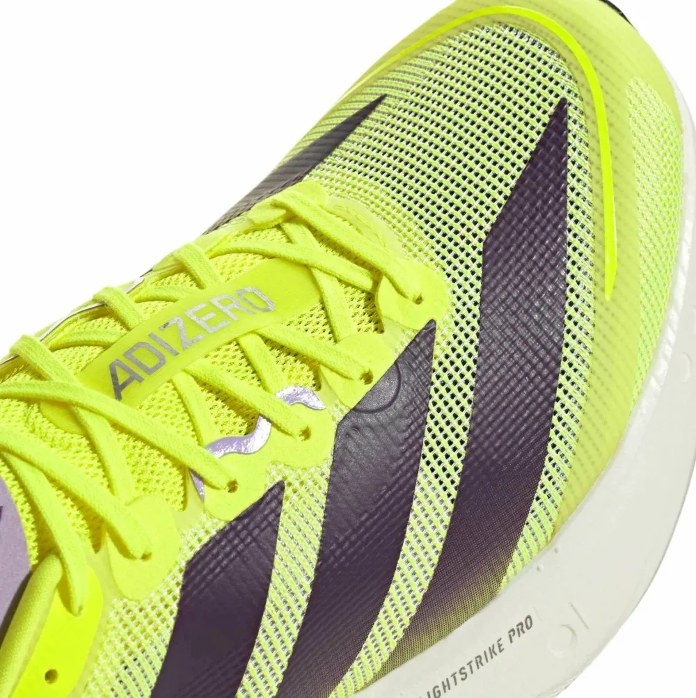 Adidas Men's Adizero Boston 13 Solar Yellow / Aurora Plum / Powder Plum Syello/Aurplu/Powplu New