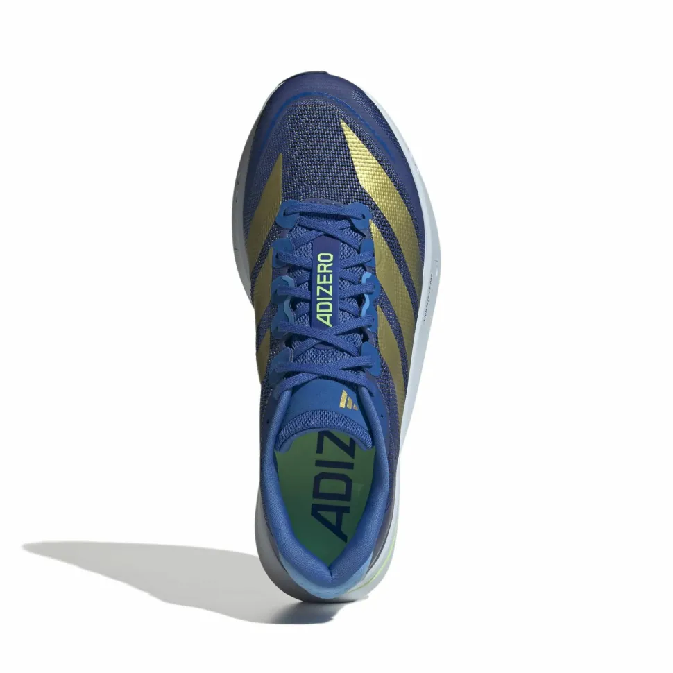 Adidas Men's Adizero Boston 13 Blue / Goldmt / Blue Burst