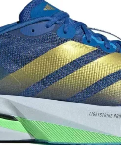 Adidas Men's Adizero Boston 13 Blue / Goldmt / Blue Burst